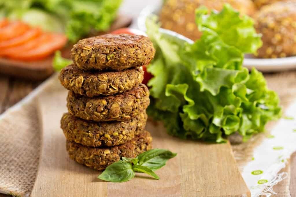 hamburguesas caseras veganas de avena y nueces - hamburguesaspro.com