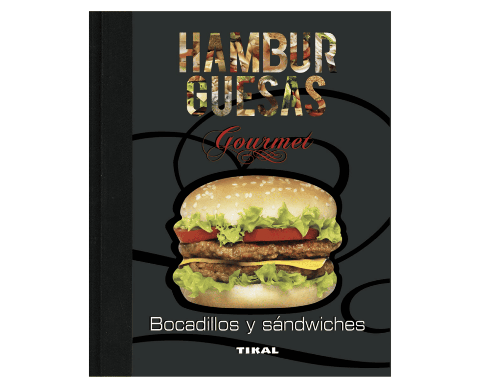 Libro 
Hamburguesas, bocadillos y sándwiches