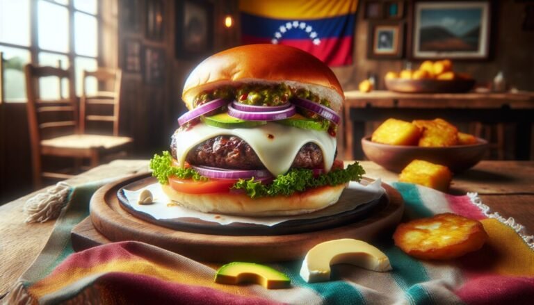 hamburguesa venezolana recetas deliciosas para preparar en casa